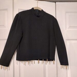 Gorgeous and Unique Sweater from the St. John Collection